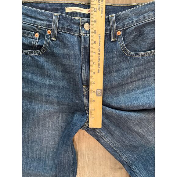Levi's Low Pro Straight Jeans Women's Size 29/8 - Picture 8 of 10